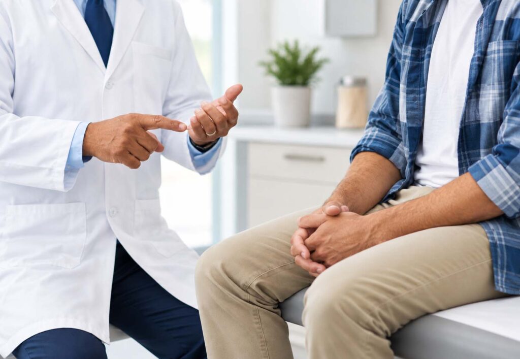 Urology doctor visit